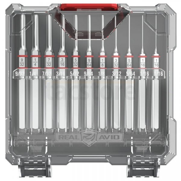 Real Avid Accu-Punch 11-Piece Standard Pin Punch Set