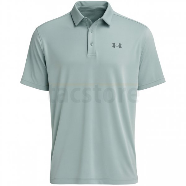Under Armour Tech Polo - Silica Green / Pitch Grey - M