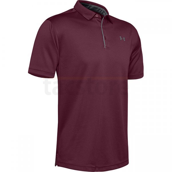 Under Armour Tech Polo - Maroon - M