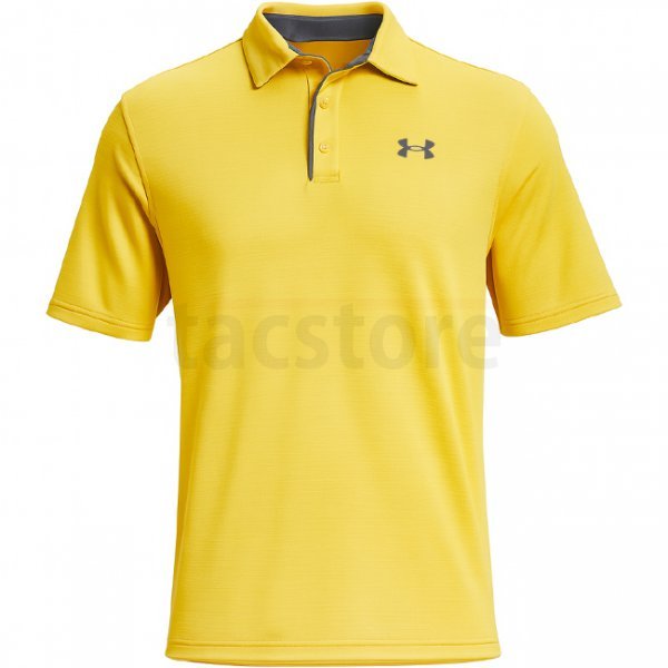 Under Armour Tech Polo - Noble Gold / Pitch Grey - 3XL