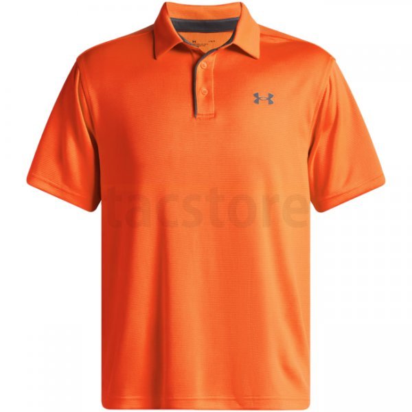 Under Armour Tech Polo - Fire / Pitch Grey - S