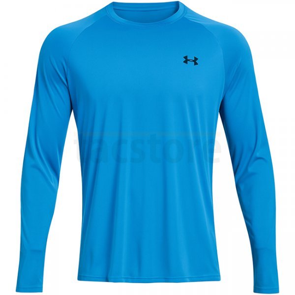 Under Armour Mens Tech 2.0 Long Sleeve - Ether Blue / Black - L