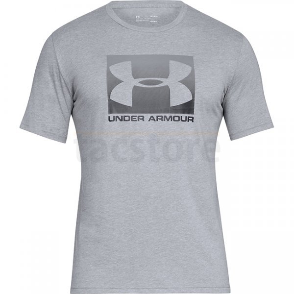 Under Armour Boxed Sportstyle Short Sleeve T-Shirt - Steel Light Heather - 3XL
