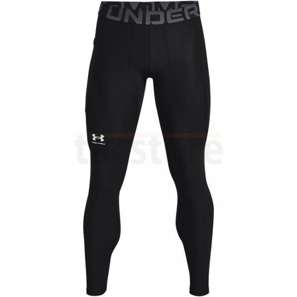 Under Armour Mens HeatGear Compression Leggings - Black - 2XL