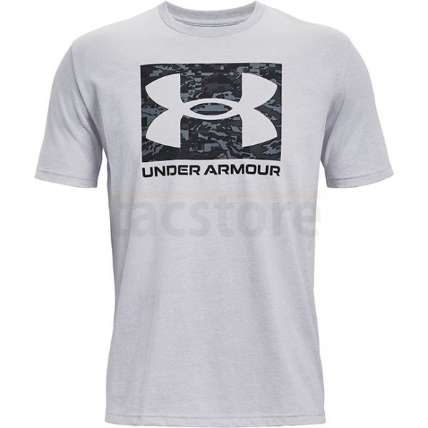 Under Armour Mens ABC Camo Boxed Logo Short Sleeve - Grey - 3XL