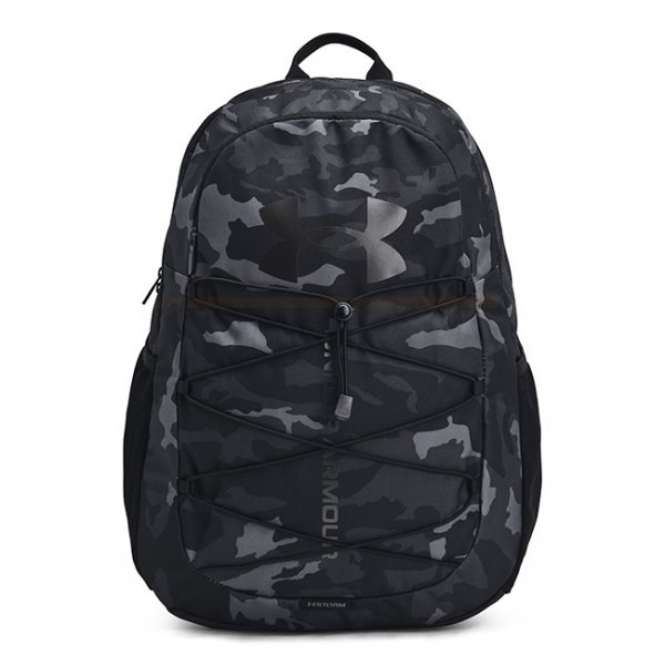 Under Armour Hustle Sport Backpack - Black / Metallic Black