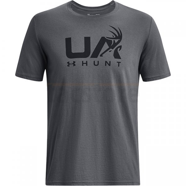 Under Armour Mens Antler Hunt Logo T-Shirt - Pitch Grey - XL