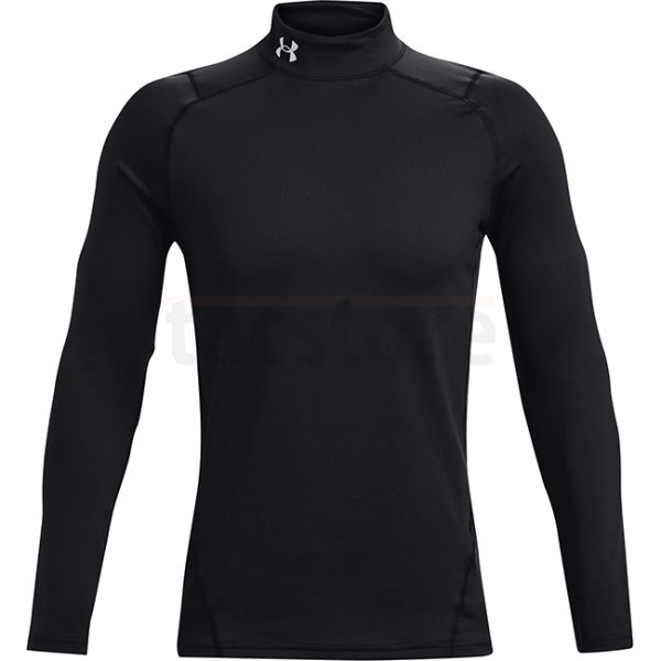 Under Armour Mens ColdGear Fitted Mock - Black - L