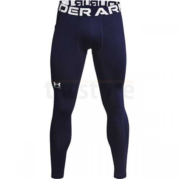 Under Armour Mens ColdGear Leggings - Navy Blue - S
