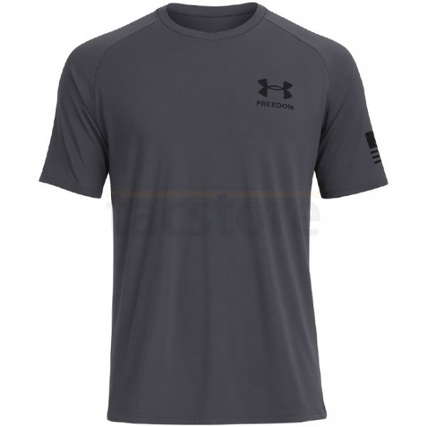 Under Armour Mens Tech Freedom Short Sleeve T-Shirt - Grey - M