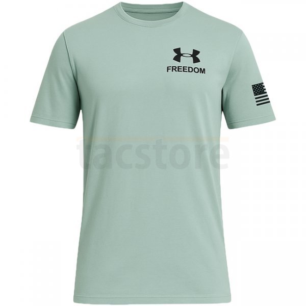 Under Armour Freedom Flag T-Shirt - Silica Green - 2XL
