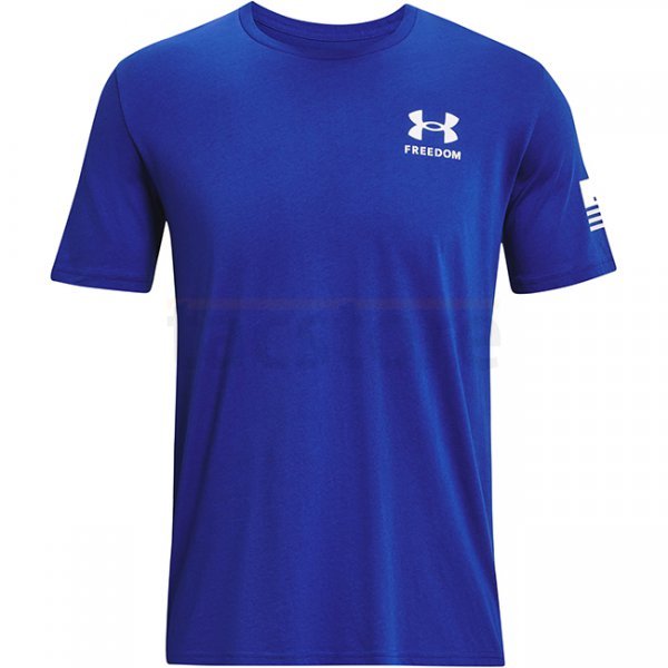 Under Armour Freedom Flag T-Shirt - Royal - L