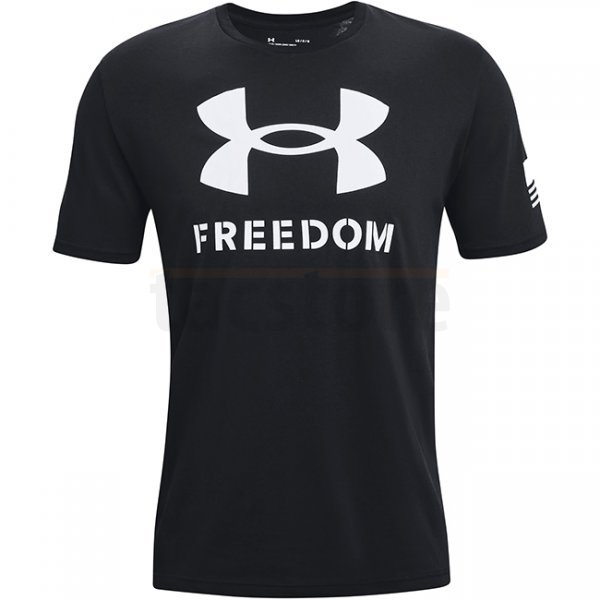 Under Armour Freedom Logo T-Shirt - Black - L