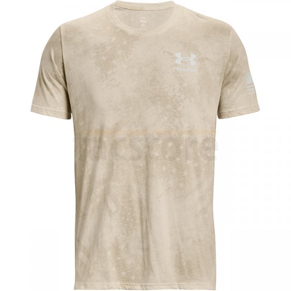Under Armour Freedom Amp T-Shirt - Khaki Base - 2XL