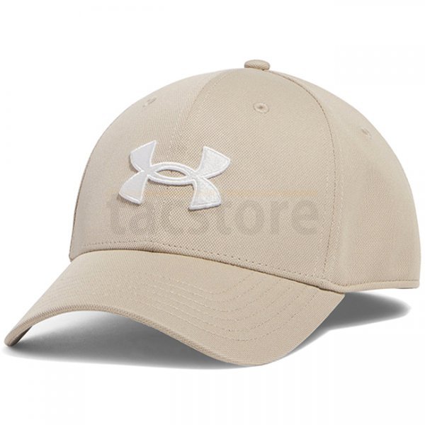Under Armour Mens Blitzing Low Stretch Fit Cap - Khaki - XL/2XL
