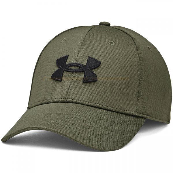 Under Armour Mens Blitzing Low Stretch Fit Cap - Marine OD Green - XL/2XL