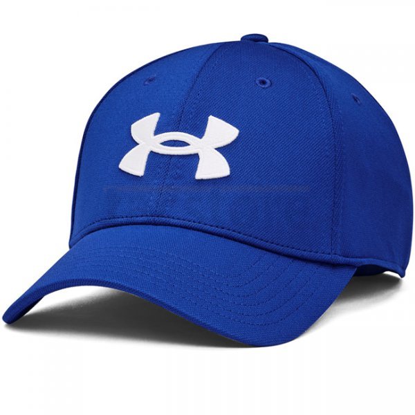 Under Armour Mens Blitzing Low Stretch Fit Cap - Royal - M/L