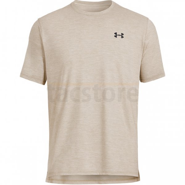 Under Armour Tech Vent Short Sleeve - City Khaki / Khaki Base / Black - L
