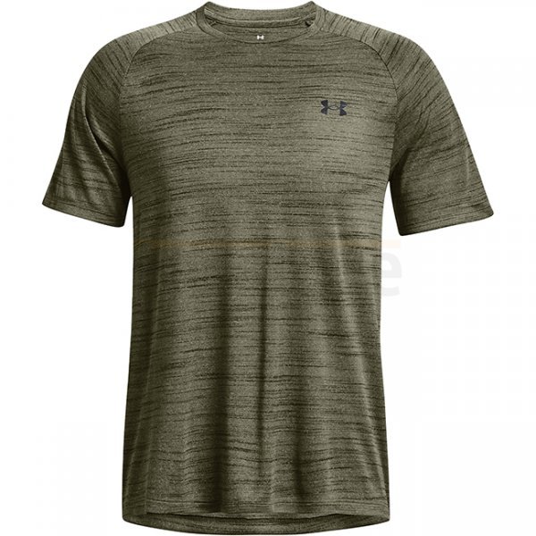 Under Armour Mens Tech 2.0 Tiger Short Sleeve - Marine OD Green / Black - M