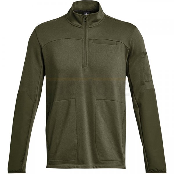 Under Armour Rival Fleece Tactical Job 1/4 Zip - Marine OD Green - XL