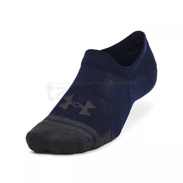 Under Armour Performance Tech 3-Pack Ultra Low Socks - Navy Blue / White / Jet Grey - M