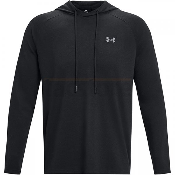 Under Armour Mens Expanse Hoodie - Black / Pitch Grey - L