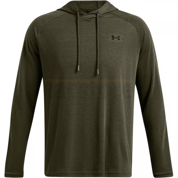 Under Armour Mens Expanse Hoodie - Marine OD Green / Baroque Green - L