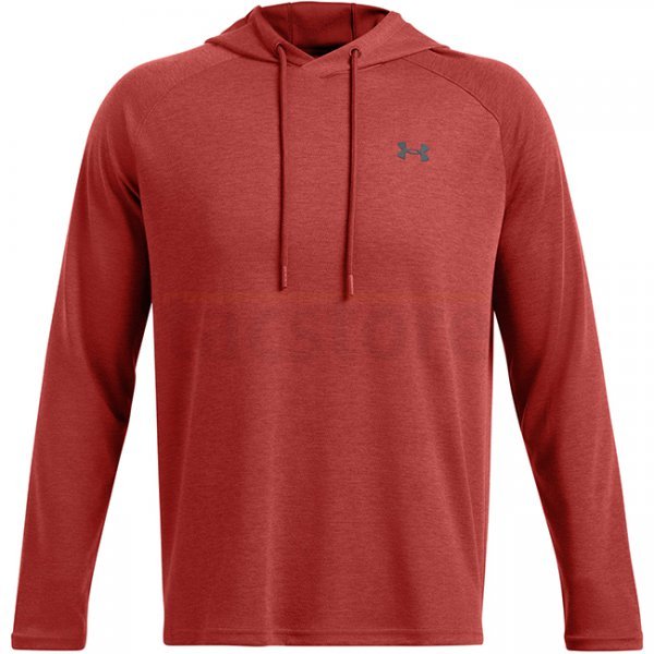 Under Armour Mens Expanse Hoodie - Earthen Orange / Black - 3XL