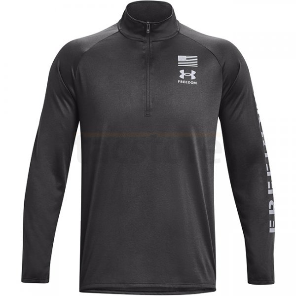 Under Armour Freedom Tech 1/2 Zip - Jet Grey - S