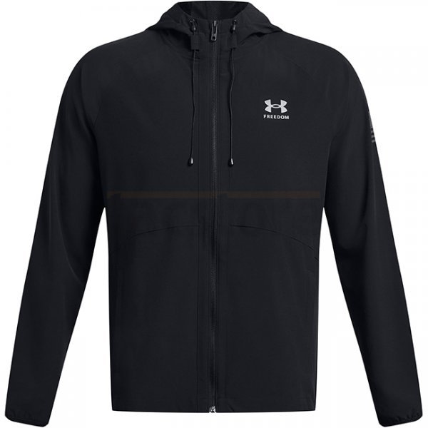 Under Armour Mens Freedom Windbreaker Jacket - Black - S