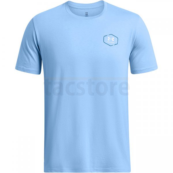 Under Armour Mens Freedom Marlin T-Shirt - Carolina Blue - 3XL