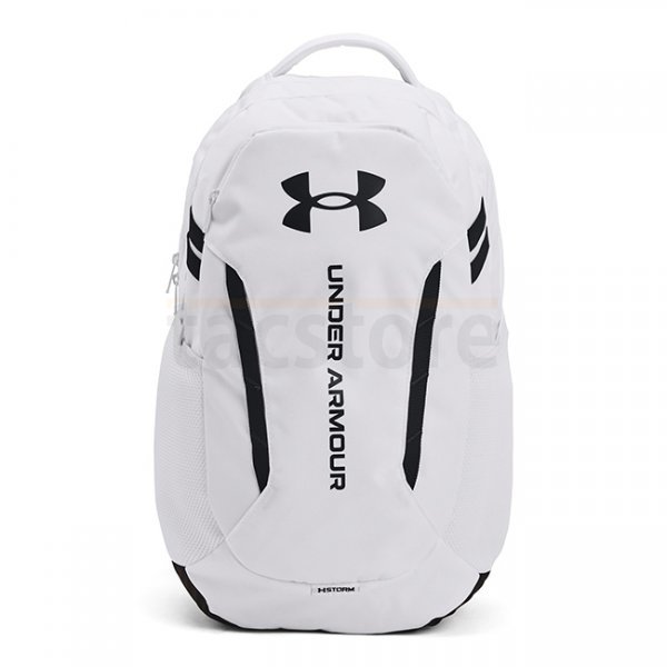 Under Armour Hustle 6.0 Pro Backpack - White / White / Black