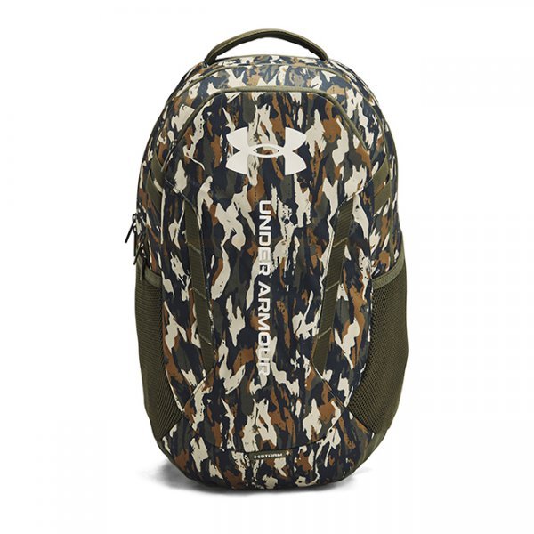 Under Armour Hustle 6.0 Pro Backpack - Marine OD Green / Summit White