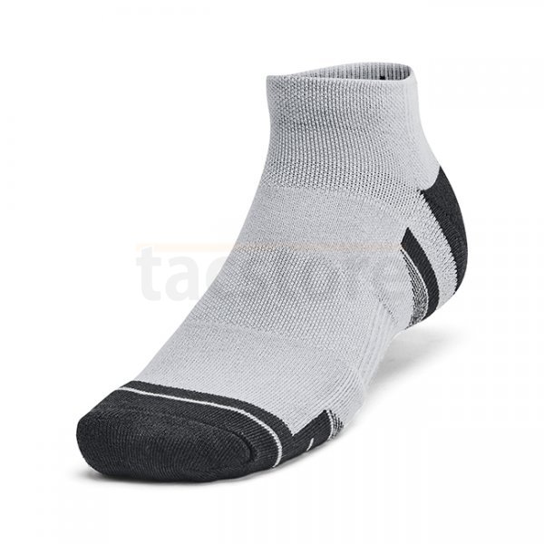 Under Armour Performance Tech 6-Pack Low Cut Socks - Mod Grey / Mod Grey - XL