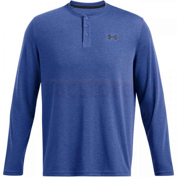 Under Armour Mens Expanse Henley - Tech Blue / Black - 3XL
