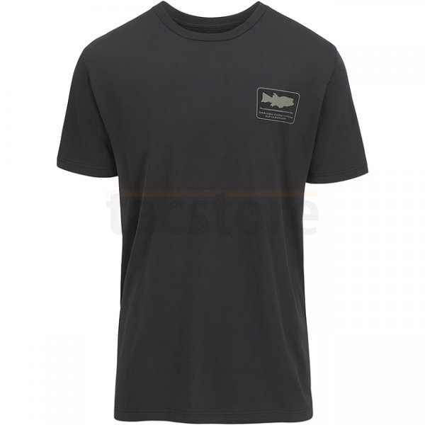 Under Armour Mens Bass Short Sleeve - Anthracite / Silica Green - M