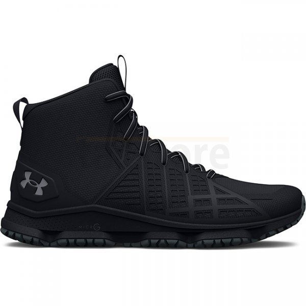 Under Armour Mens Micro G Strikefast Mid Tactical Shoes - Black - 11.5