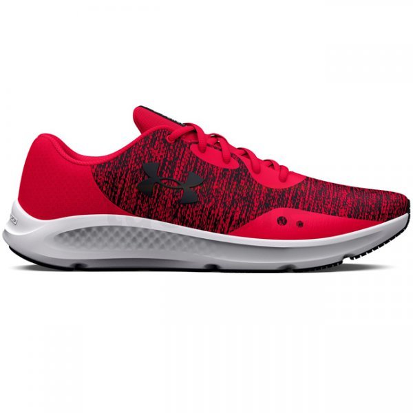 Under Armour Mens Charged Pursuit 3 Twist Running Shoes - Red - 13