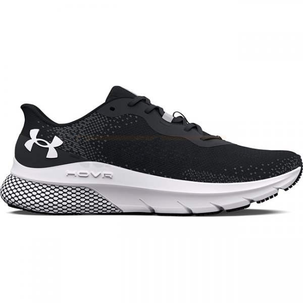 Under Armour Mens HOVR Turbulence 2 Running Shoes - Black / Jet Grey / White - 9.5