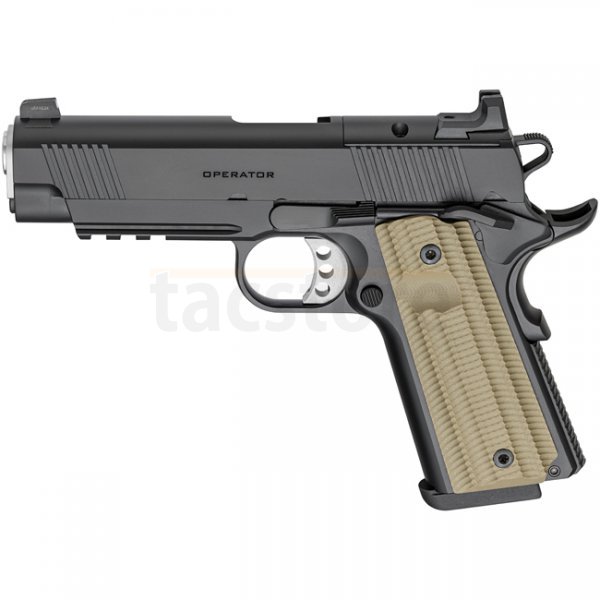 Springfield Armory 1911 Operator AOS Pistol 4.25 Inch 9x19mm - Black