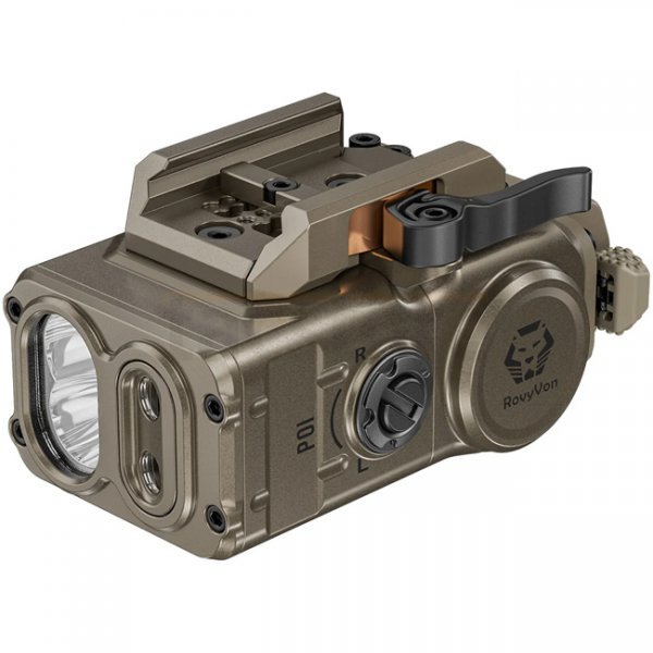 RovyVon GL5 Pro 4-in-1 Rail Mounted Light & Laser - Tan