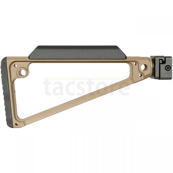 Midwest Industries Triangle Side Folding Stock - Dark Earth