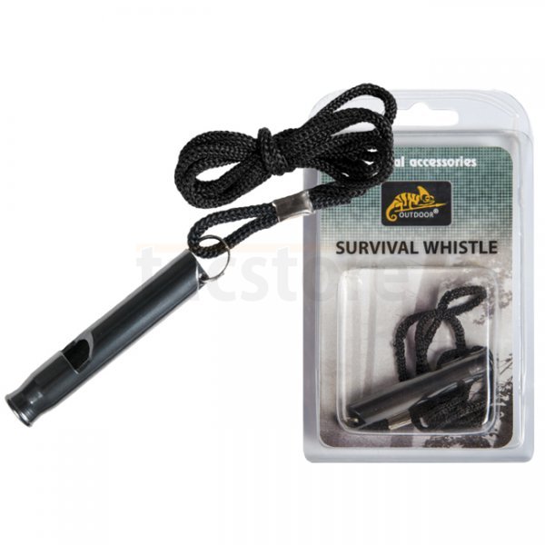 Helikon-Tex Survival Whistle - Black