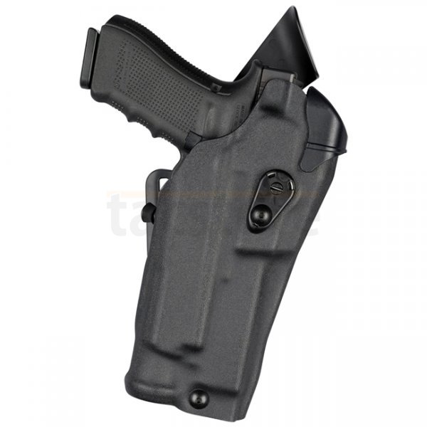 Safariland 6392RDS ALS Hi-Ride Holster SIG P320RX RedDot & TacLight - Black - Gauche