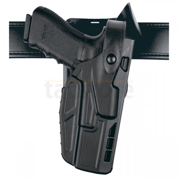 Safariland 7365 ALS/SLS Low Ride Level III Duty Holster Glock 17/22 & TacLight - Dark Earth - Gauche