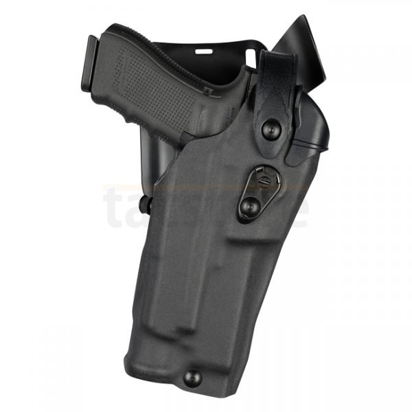 Safariland 6365RDS ALS/SLS Low-Ride Holster STX Tactical Glock 34 RedDot & TacLight - Black - Gauche
