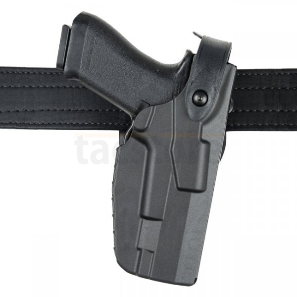 Safariland 7360 ALS/SLS Mid Ride Level III Duty Holster SIG P320 M17 & TacLight - Black - Right