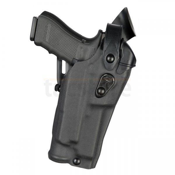 Safariland 6360RDS ALS/SLS Mid-Ride Holster Glock 17 MOS RedDot & TacLight - Olive - Left