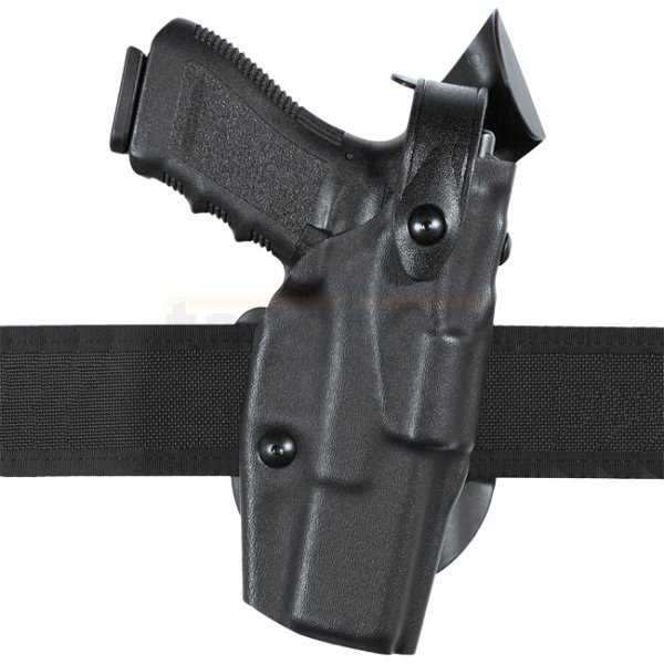 Safariland 6362 ALS/SLS Level III Hi Ride Holster STX Tactical H&K VP9 & Compact TacLight - Black - Right