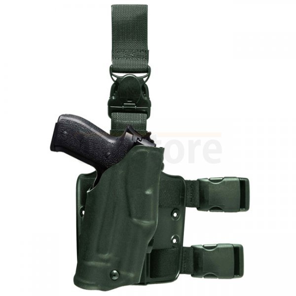 Safariland 6355 ALS Tactical Holster H&K VP9 & TacLight - Olive - Droit